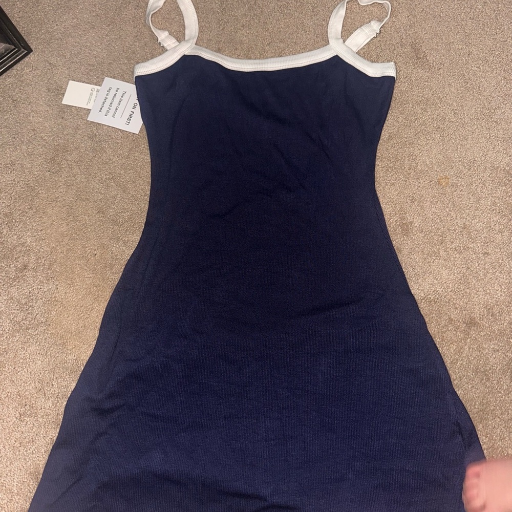 Women's Navy Blue mini skirt Dress